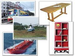 Набор предметных картинок "Транспорт. Мебель, предметы интерьера" (48 штук, А4, с магнитами) - fgospostavki.ru - Чита