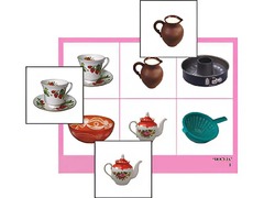 Логопедическое лото "Посуда" (4 планшета, 24 карточки, цветное, ламинированное) - fgospostavki.ru - Чита