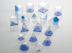 Набор геометрический 5 см (прозрачный) - fgospostavki.ru - Чита