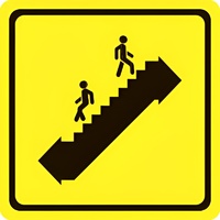 Тактильный знак (пути эвакуации) 100х100 - fgospostavki.ru - Чита