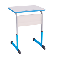 Парта SMARTY KEY одноместная регулируемая по высоте с антивандальной кромкой - fgospostavki.ru - Чита