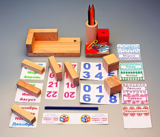 Игровой набор Фребеля "Календарь настольный" - fgospostavki.ru - Чита