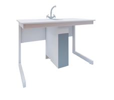 Стол ученический для кабинета химии двухместный - fgospostavki.ru - Чита