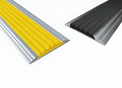 Алюминиевая полоса с резиновой вставкой 1330 миллиметров - fgospostavki.ru - Чита