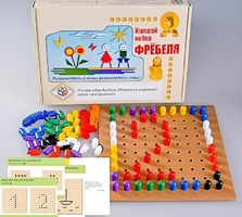 Игровой набор Фребеля "Мозаика со шнуровкой" (серия "Эксперимент") - fgospostavki.ru - Чита
