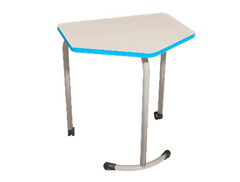 Стол мобильный модульный трапециевидный FLEXY с антивандальной кромкой - fgospostavki.ru - Чита