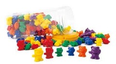 Счетный материал фигурки "Мишки с рюкзаками" - fgospostavki.ru - Чита