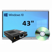 Интерактивная панель 43" (встроенный ПК, Win10) - fgospostavki.ru - Чита