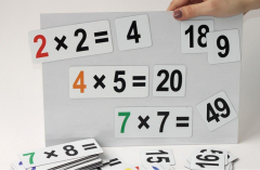 Набор магнитных карточек "Таблица умножения" - fgospostavki.ru - Чита