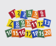 Мешочки с цифрами. Набор 20 шт. - fgospostavki.ru - Чита