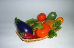 Муляжи "Корзина с овощами" - fgospostavki.ru - Чита