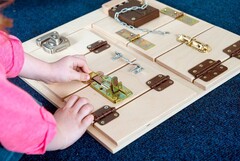 Тактильно-развивающая панель “Замочки” - fgospostavki.ru - Чита