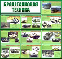 Стенд "Бронетанковая техника" - fgospostavki.ru - Чита