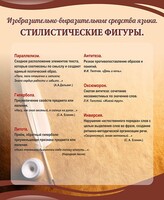 Стенд "Стилистические фигуры" Вариант 2 - fgospostavki.ru - Чита