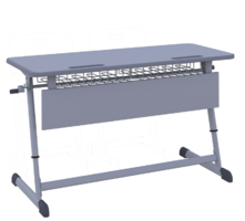 Парта NOMAD V двухместная регулируемая по высоте - fgospostavki.ru - Чита