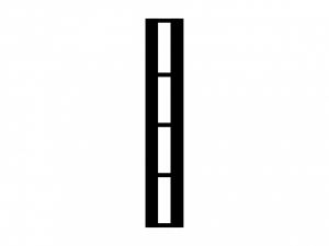 Набор магнитных карточек "Двойная тактовая черта" (6 штук) - fgospostavki.ru - Чита