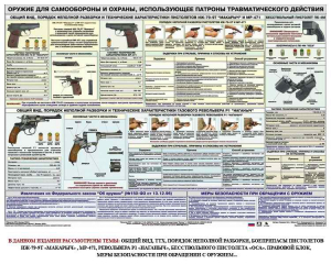 Плакат "Оружие ударно-травматического действия" - fgospostavki.ru - Чита