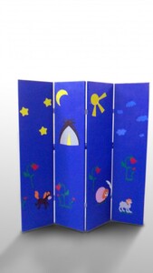 Ширма для детей 4 секции - fgospostavki.ru - Чита