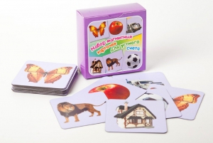 Набор магнитных карточек "Устный счет" (фон фиолетовый) - fgospostavki.ru - Чита