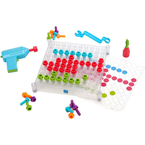 Развивающая игрушка "Закручивай и учись" (прозрачный, с карточками) - fgospostavki.ru - Чита