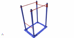 Перекладина четверная для подтягивания (ГТО) - fgospostavki.ru - Чита