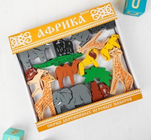 Конструктор "Африка", 35 элементов - fgospostavki.ru - Чита