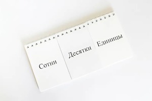 Перекидное табло для устного счета (ламинированное) - fgospostavki.ru - Чита