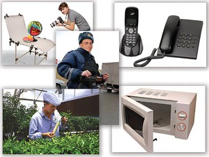 Набор предметных картинок "Бытовая техника. Профессии" (48 штук, А4, с магнитами) - fgospostavki.ru - Чита