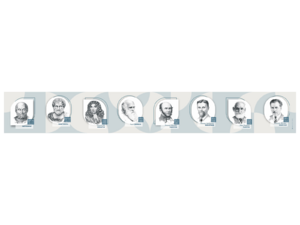 Стенд-лента "Выдающиеся ученые-биологи" - fgospostavki.ru - Чита