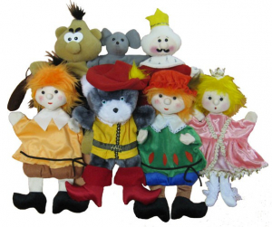 Набор перчаточных кукол "Кот в сапогах" - fgospostavki.ru - Чита