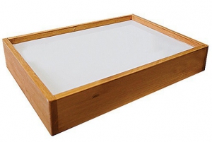 Мини планшет для рисования песком из дерева с цветной подсветкой - fgospostavki.ru - Чита