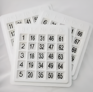 Доска для игры "Бинго" для слабовидящих - fgospostavki.ru - Чита