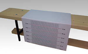 Линейка складная для измерения уровня гибкости на гимнастическую скамейку - fgospostavki.ru - Чита