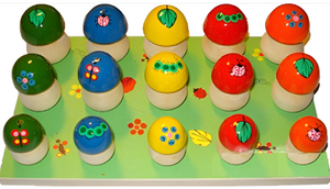 Развивающая игрушка для детей с нарушением слуха "Грибная полянка" - fgospostavki.ru - Чита