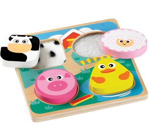 Тактильные пазлы "Ферма" - fgospostavki.ru - Чита