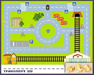 Игровой набор "Транспорт" - fgospostavki.ru - Чита
