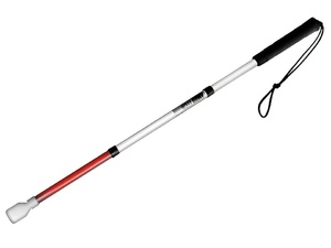 Трость складная графит детская на крючке 85 сантиметров (5 светоотражающих звеньев) - fgospostavki.ru - Чита