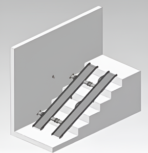 Пандус откидной двойного сложения - fgospostavki.ru - Чита
