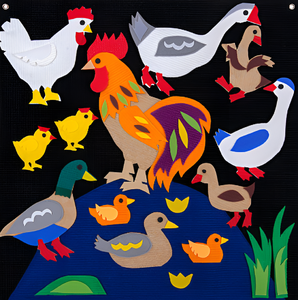 Пособие для слабовидящих детей «Домашние птицы» - fgospostavki.ru - Чита