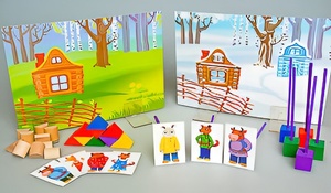 Игровой набор Фребеля "Заюшкина избушка" (серия "Сказочный мир". Выпуск 1) - fgospostavki.ru - Чита