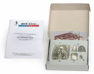 Модель-аппликация "Растительные ткани" (набор из 15 карт) - fgospostavki.ru - Чита