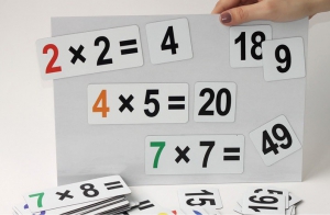 Набор магнитных карточек "Таблица умножения" - fgospostavki.ru - Чита