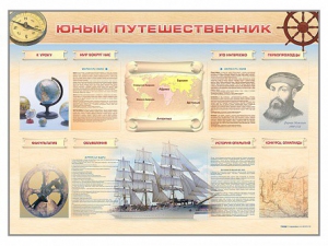 Стенд-уголок "Юный путешественник" - fgospostavki.ru - Чита
