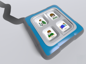 Игровой коммуникатор 4-х кнопочный №3 - fgospostavki.ru - Чита