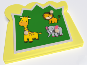 Игровой коммуникатор «Головоломка» 5 уровней - fgospostavki.ru - Чита