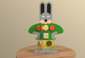 Бизиборд «Серый заинька» - fgospostavki.ru - Чита