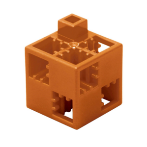 Кубик-основание коричневый 20х20 Artec - fgospostavki.ru - Чита