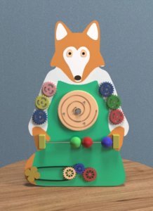 Бизиборд «Хитрая лиса» - fgospostavki.ru - Чита