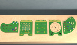 Бизиборд «Крокодил Гена» - fgospostavki.ru - Чита