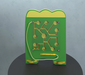 Бизиборд «Зеленый лабиринт» - fgospostavki.ru - Чита